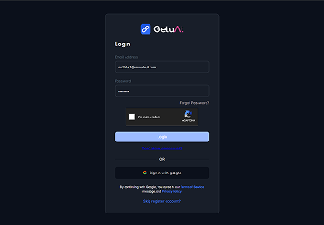 GetU.at screenshot