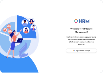 HRM Leave Management Platform screenshot